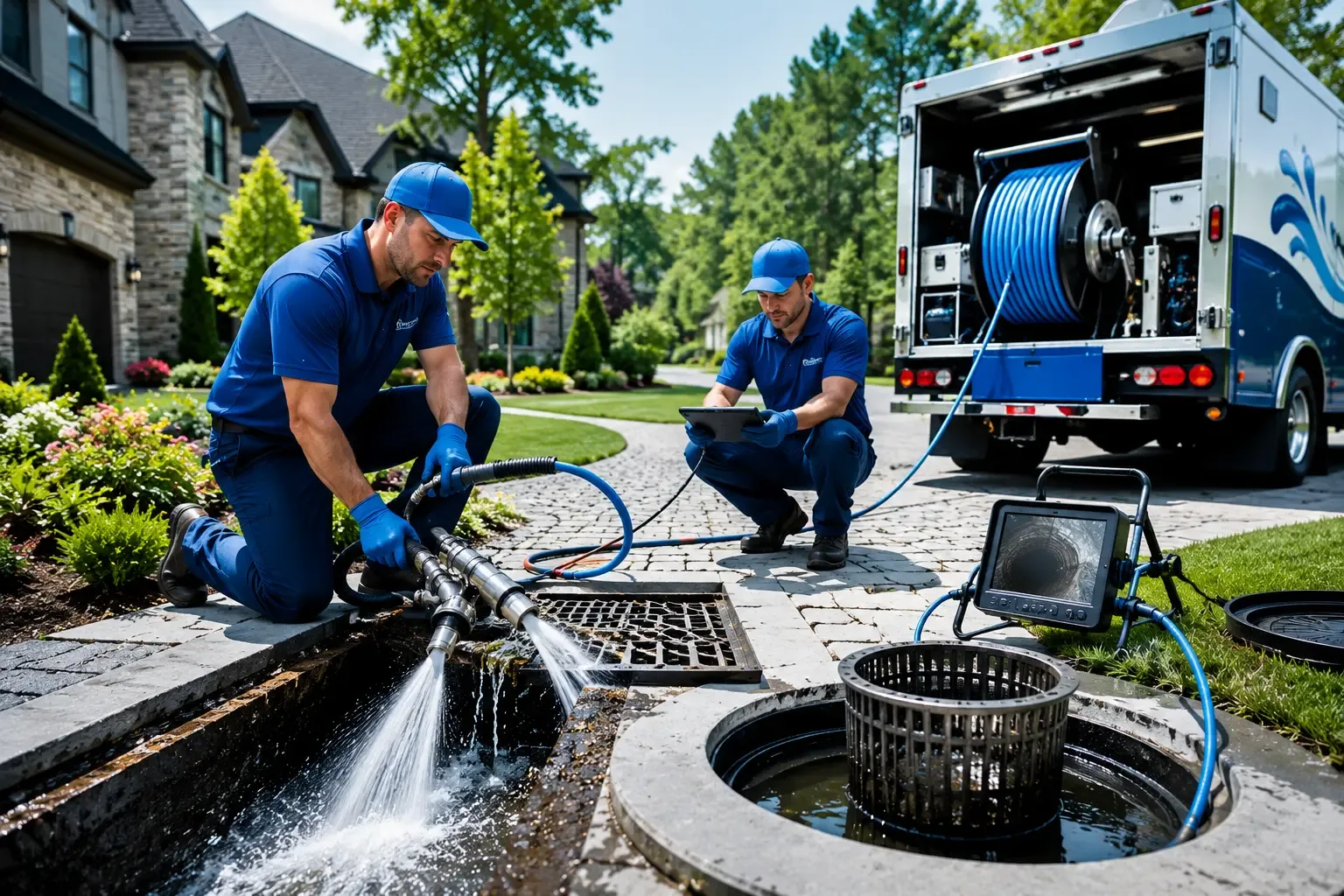 Local outdoor drain cleaning professionals in Eckerty, IN
